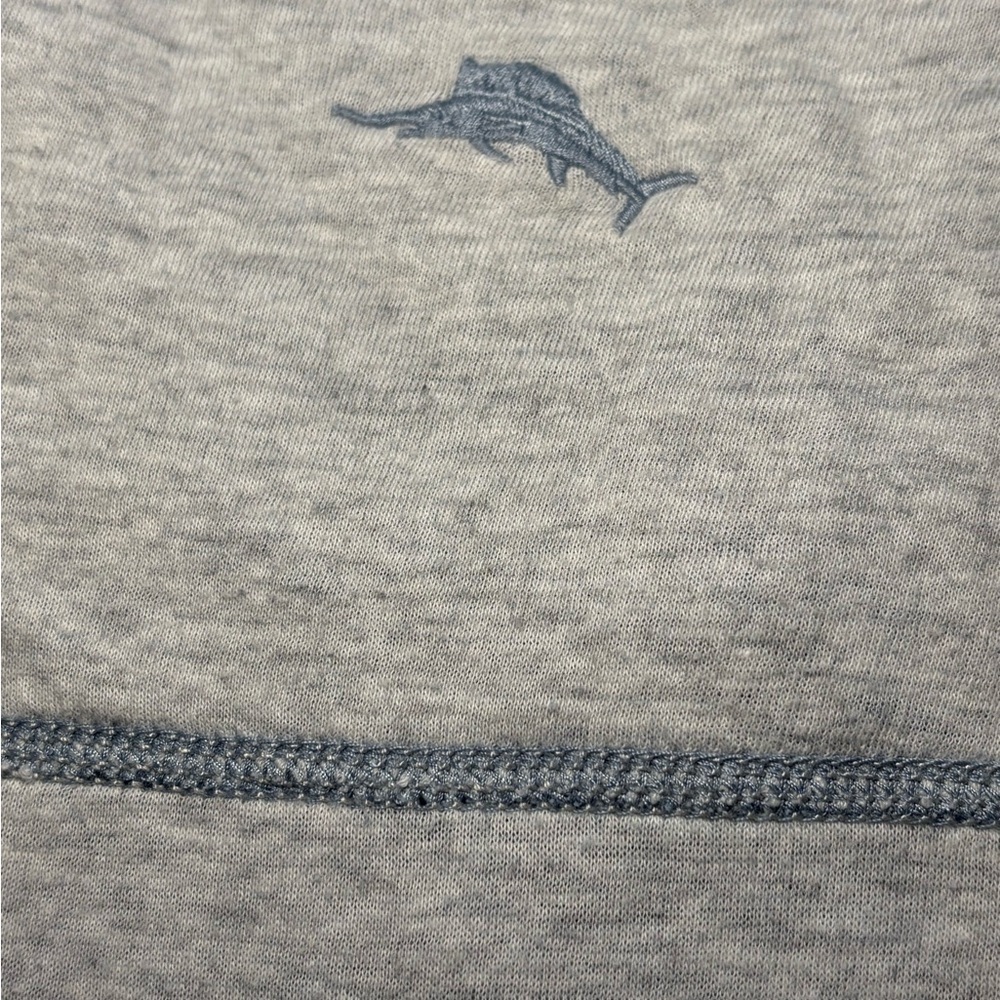 Tommy Bahama Striped Blue Reversible Shirt - Picture 7 of 9